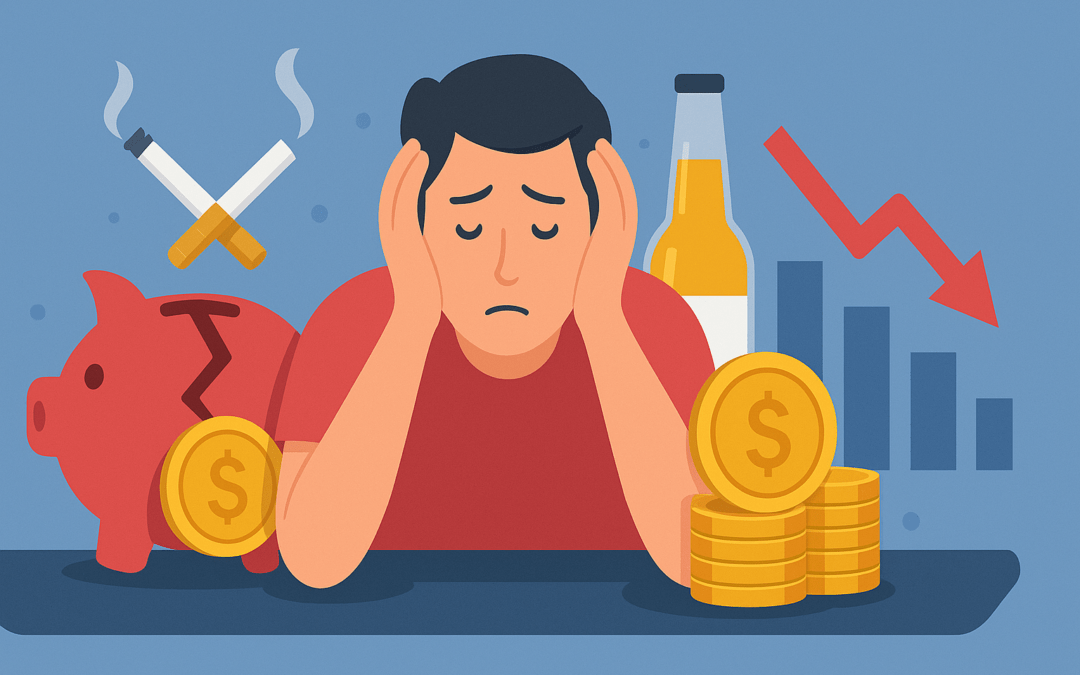 Cómo los Malos Hábitos Afectan tu Progreso Financiero